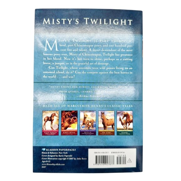 Marguerite Henry Book 3 Pack Mistys Twilight Sea Star Justin Morgan Had A Horse - Picture 6 of 16